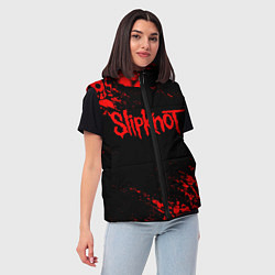 Женский жилет SLIPKNOT, цвет: 3D-красный — фото 2