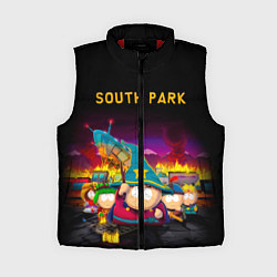 Женский жилет Южный Парк, цвет: 3D-красный