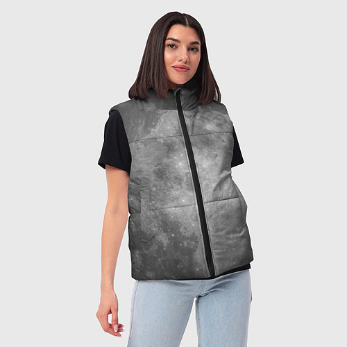 Женский жилет ЛУНА / 3D-Светло-серый – фото 3