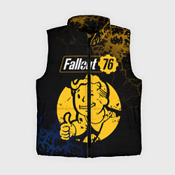Женский жилет FALLOUT76, цвет: 3D-черный