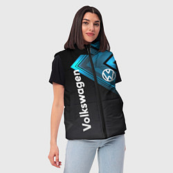 Женский жилет Volkswagen, цвет: 3D-красный — фото 2