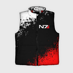 Женский жилет MASS EFFECT N7, цвет: 3D-красный