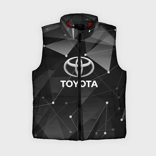 Женский жилет TOYOTA / 3D-Красный – фото 1