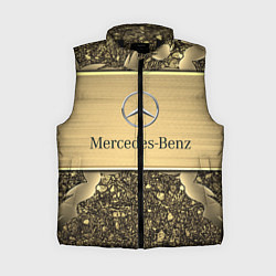 Женский жилет MERCEDES GOLD, цвет: 3D-черный