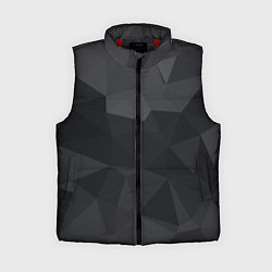 Женский жилет Грани, цвет: 3D-красный