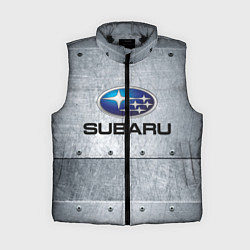 Женский жилет SUBARU, цвет: 3D-черный