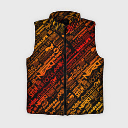 Женский жилет Музыкальные бренды