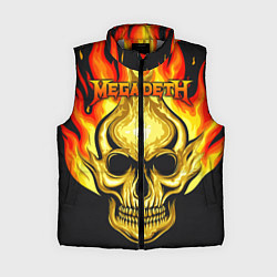 Женский жилет Megadeth