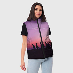 Женский жилет BTS, цвет: 3D-черный — фото 2