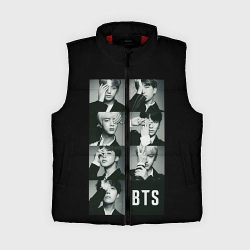 Женский жилет BTS / 3D-Красный – фото 1