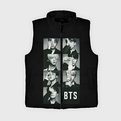 Женский жилет BTS, цвет: 3D-черный