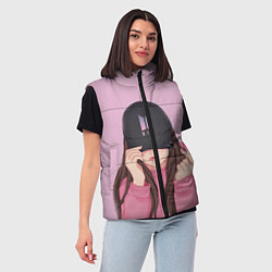 Женский жилет BTS, цвет: 3D-красный — фото 2