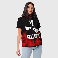 Женский жилет RUST, цвет: 3D-красный — фото 2
