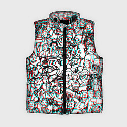 Женский жилет Vault Boy красныйсиний