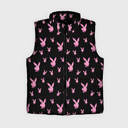 Женский жилет Playboy, цвет: 3D-черный