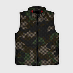 Женский жилет КАМУФЛЯЖ, цвет: 3D-красный