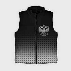 Женский жилет Герб, цвет: 3D-черный