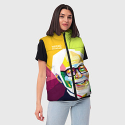 Женский жилет Hayao Miyazaki, цвет: 3D-черный — фото 2