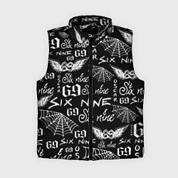 Женский жилет 6IX9INE ТАТУИРОВКИ, цвет: 3D-черный