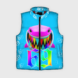 Женский жилет 6IX9INE, цвет: 3D-красный