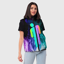 Женский жилет BILLIE EILISH, цвет: 3D-красный — фото 2