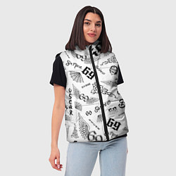 Женский жилет 6IX9INE, цвет: 3D-красный — фото 2