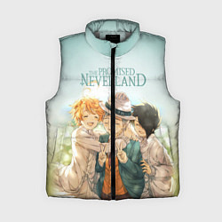 Женский жилет The Promised Neverland, цвет: 3D-светло-серый