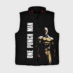 Женский жилет One Punch Man, цвет: 3D-красный