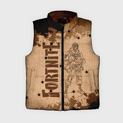Женский жилет Fortnite, цвет: 3D-красный