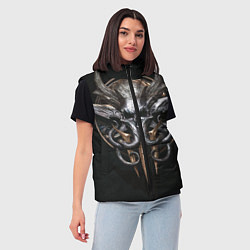Женский жилет Baldurs gate 3, цвет: 3D-светло-серый — фото 2