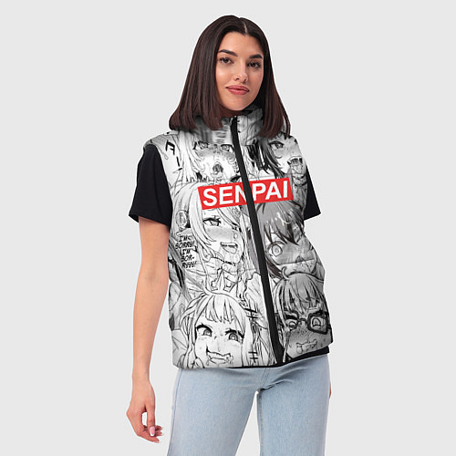 Женский жилет SENPAI / 3D-Светло-серый – фото 3