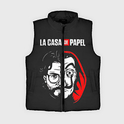 Женский жилет La casa de papel, цвет: 3D-черный