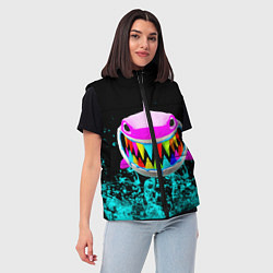Женский жилет 6IX9INE, цвет: 3D-красный — фото 2
