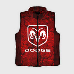 Женский жилет DODGE, цвет: 3D-красный