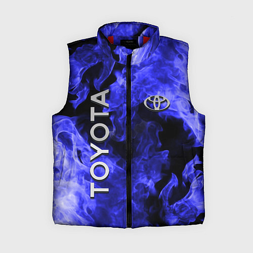 Женский жилет TOYOTA / 3D-Красный – фото 1