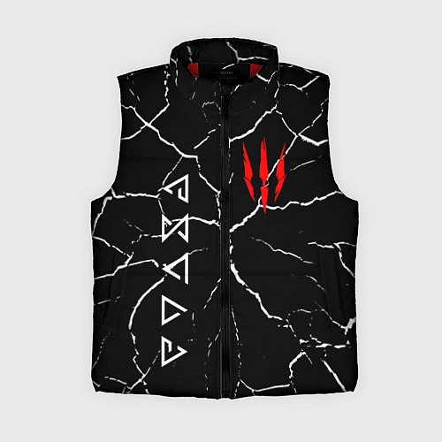 Женский жилет The Witcher / 3D-Красный – фото 1