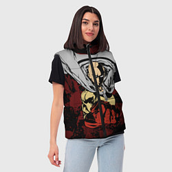 Женский жилет Сайтама, цвет: 3D-красный — фото 2