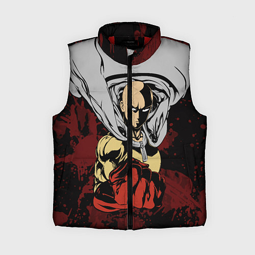 Женский жилет Сайтама / 3D-Красный – фото 1