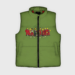 Женский жилет БУМАЖНЫЙ ДОМ, цвет: 3D-красный