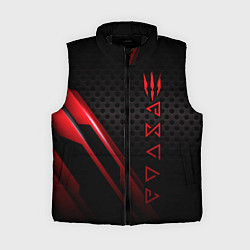 Женский жилет The Witcher, цвет: 3D-черный