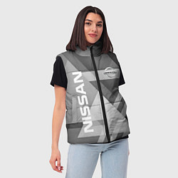 Женский жилет NISSAN, цвет: 3D-черный — фото 2