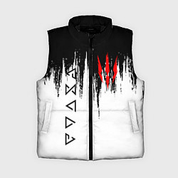 Женский жилет The Witcher, цвет: 3D-черный
