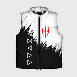 Женский жилет The Witcher, цвет: 3D-черный