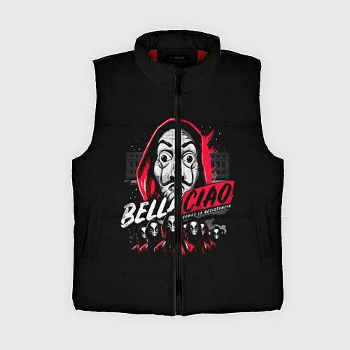 Женский жилет БУМАЖНЫЙ ДОМ / 3D-Красный – фото 1