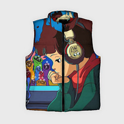 Женский жилет ЮТУБ, цвет: 3D-красный