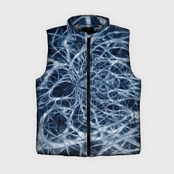 Женский жилет Нервная система, цвет: 3D-светло-серый