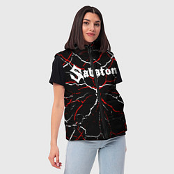 Женский жилет Sabaton, цвет: 3D-черный — фото 2