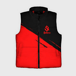 Женский жилет Sabaton, цвет: 3D-красный