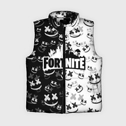 Женский жилет FORTNITE MARSHMELLO, цвет: 3D-черный