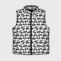 Женский жилет ПАНДЫ, цвет: 3D-черный